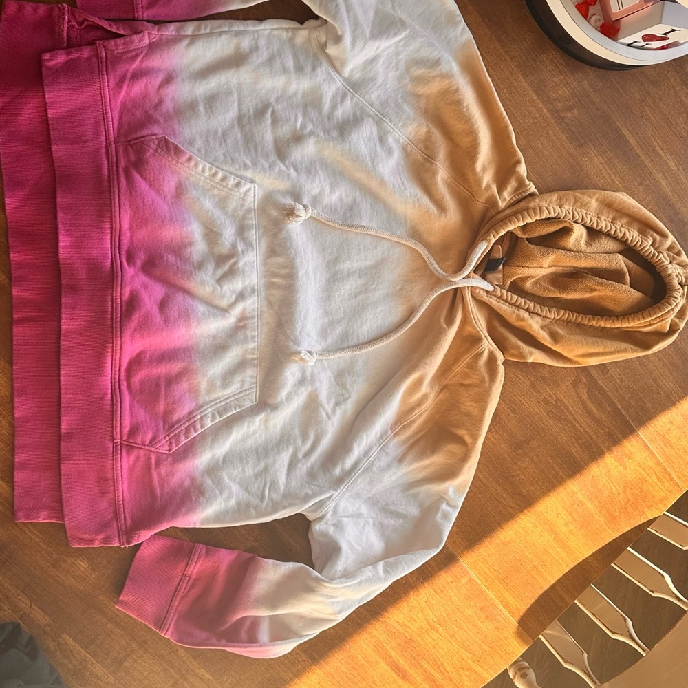 Universal Thread Pink and Tan Ombre Sweater